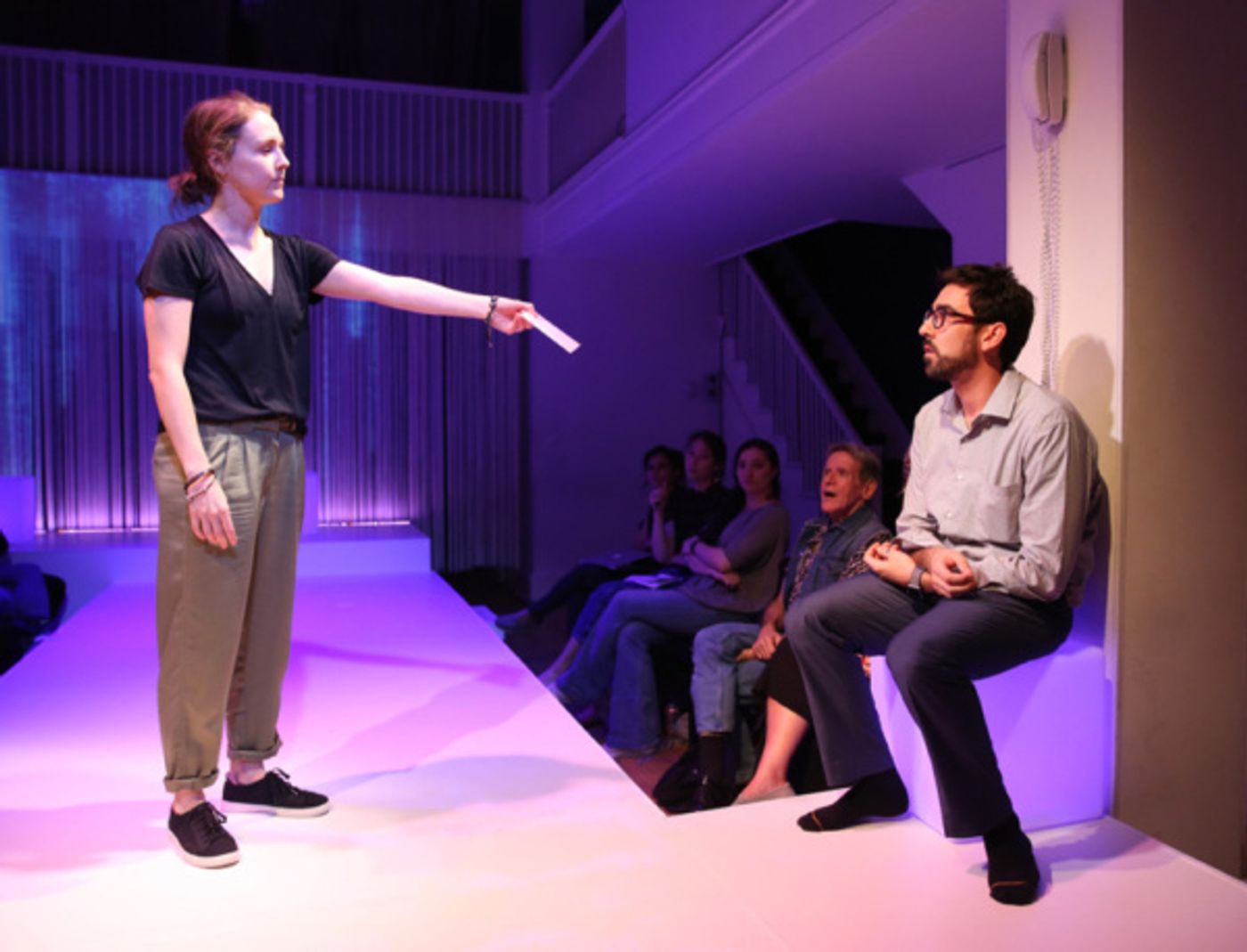 Photo Flash: New Musical Comedy The EVOLUTION OF MANN Premieres Off-Broadway  Image