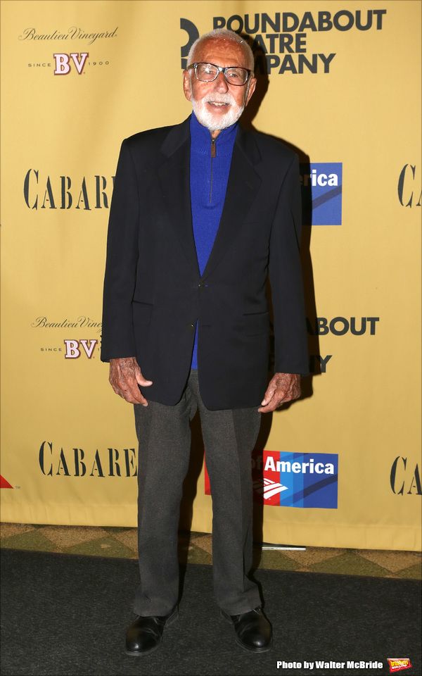 Joe Masteroff attending the Broadway Opening Night After Party for 'Cabaret' at Studi Photo