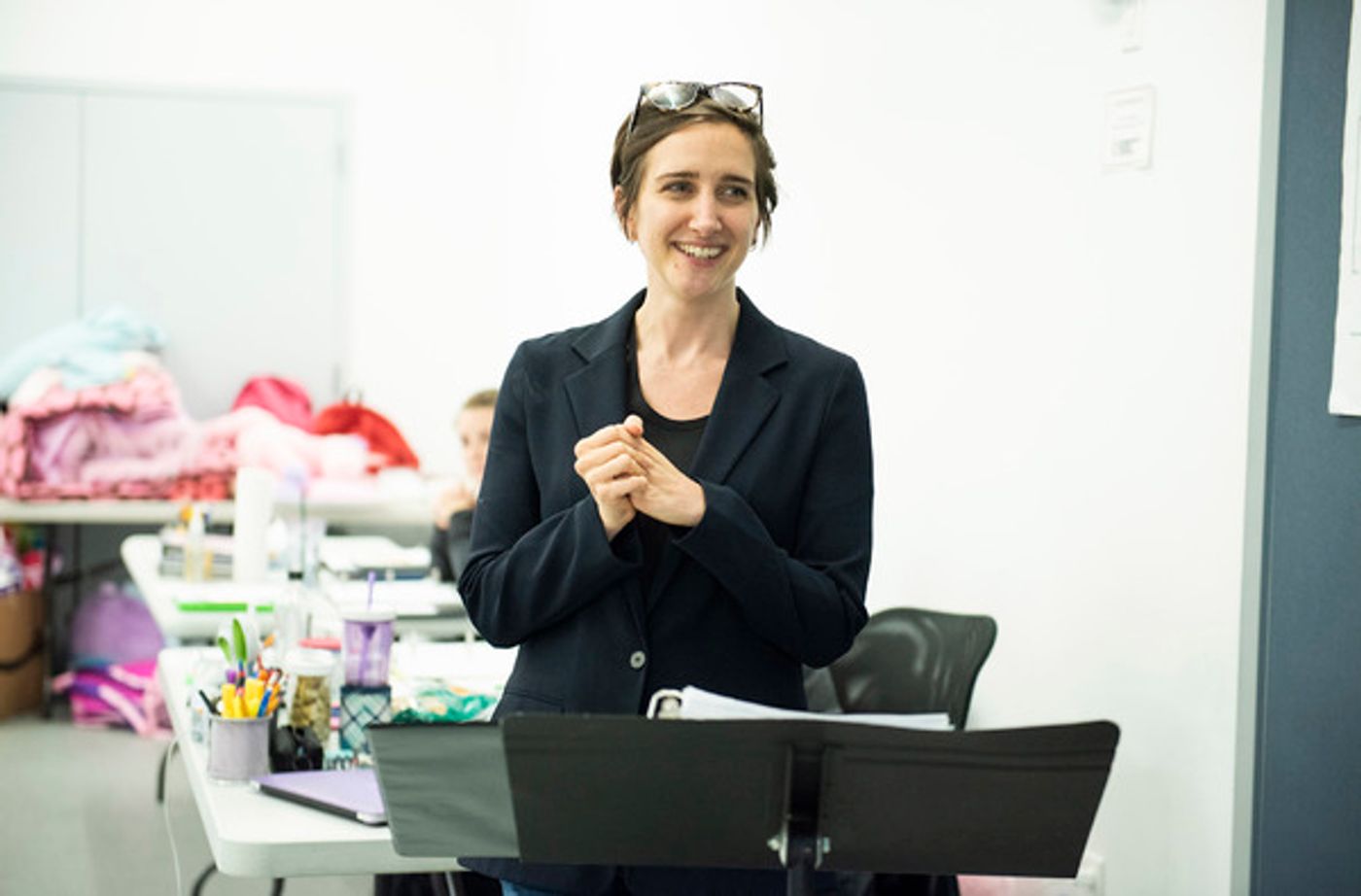 Photo Flash: In Rehearsal with Roundabout's USUAL GIRLS  Image