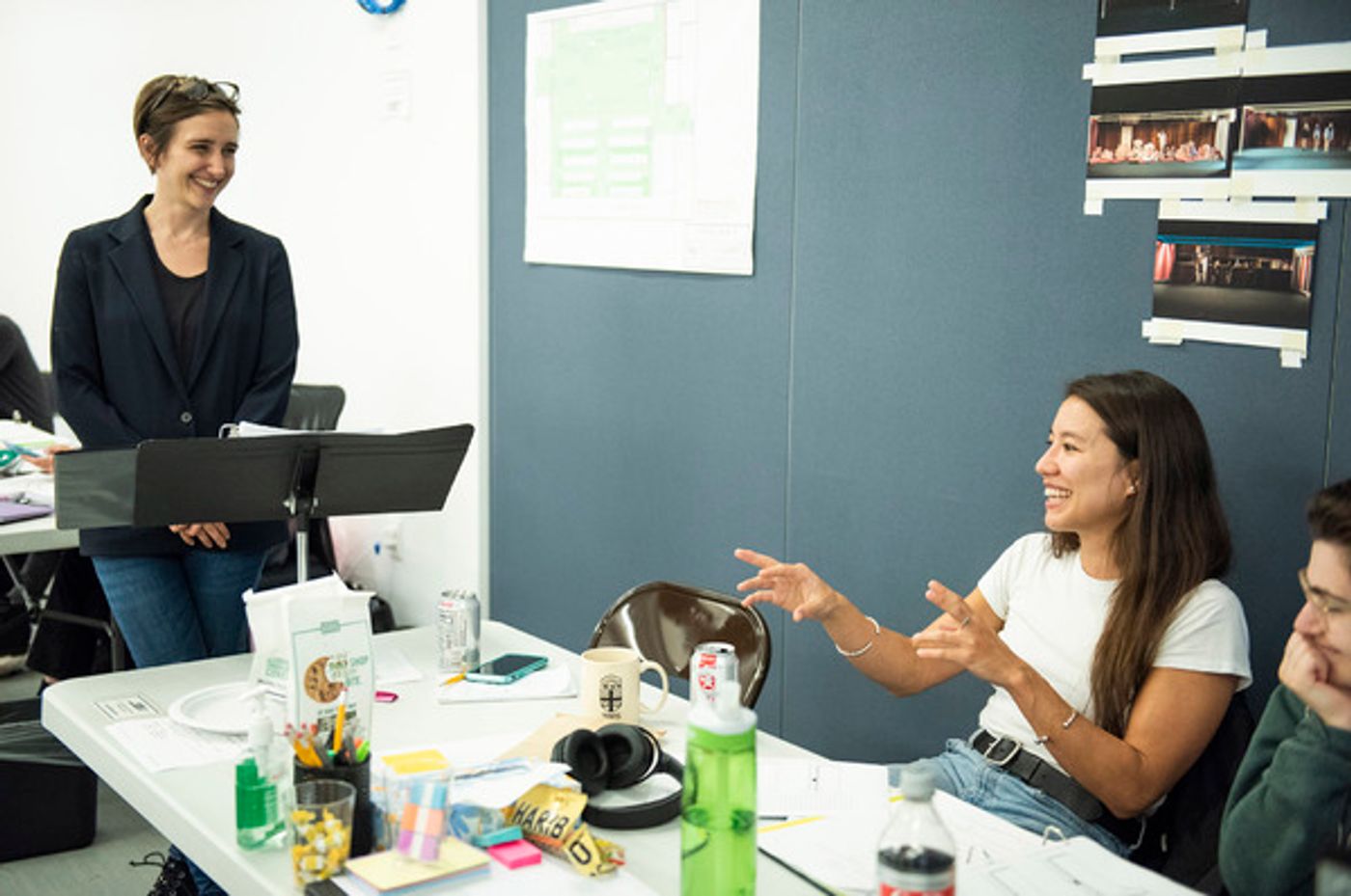 Photo Flash: In Rehearsal with Roundabout's USUAL GIRLS  Image