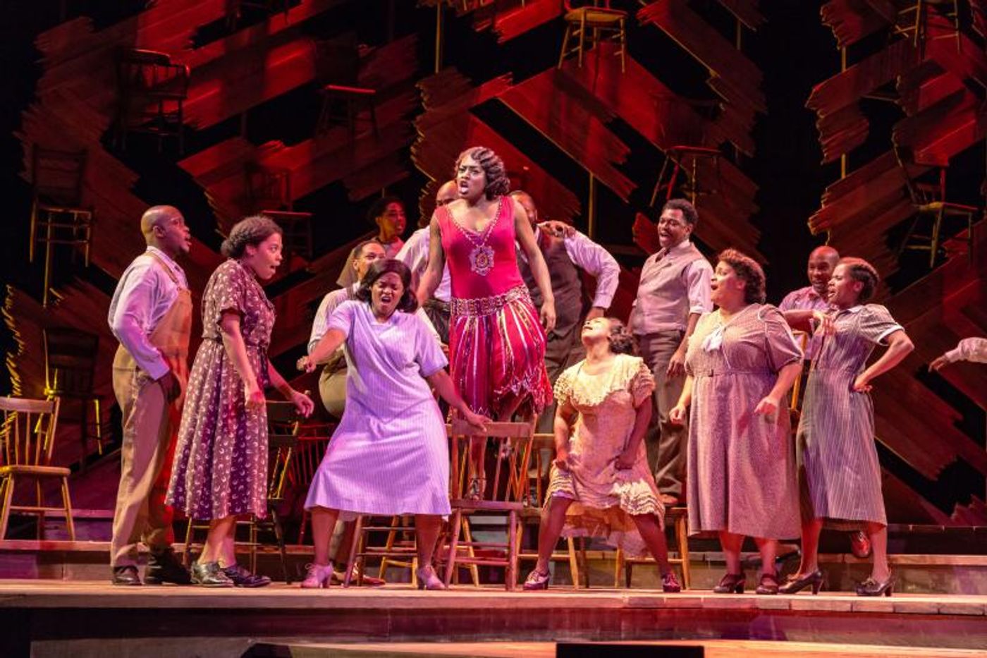 Review: THE COLOR PURPLE at Paper Mill Playhouse is a Stirring and Powerful Musical  Image