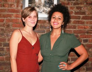 Kate Tarker and Liliana Blain Cruz @ BroadwayWorld Kate Tarker and Liliana Blain Cruz Photo