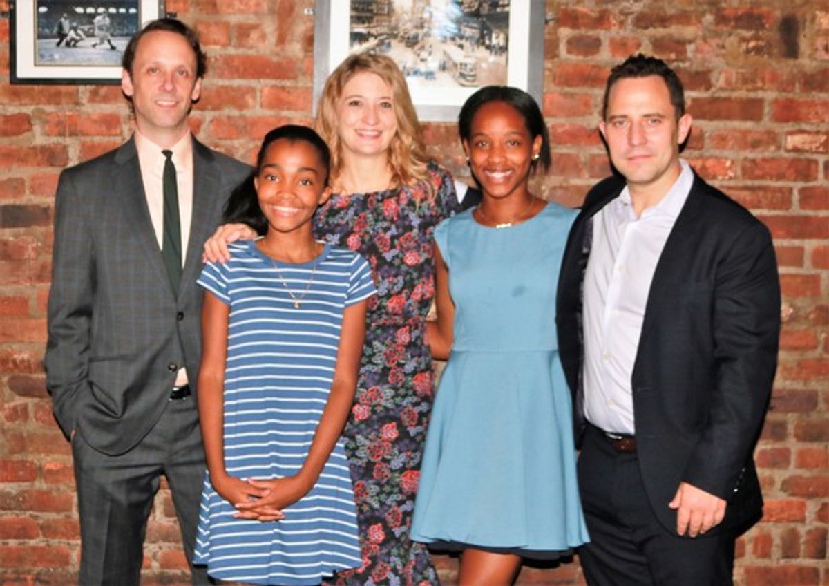 Mike Iveson, Rosdely Ciprian, Heidi Schreck, Thirsday Williams and Oliver Butler at 