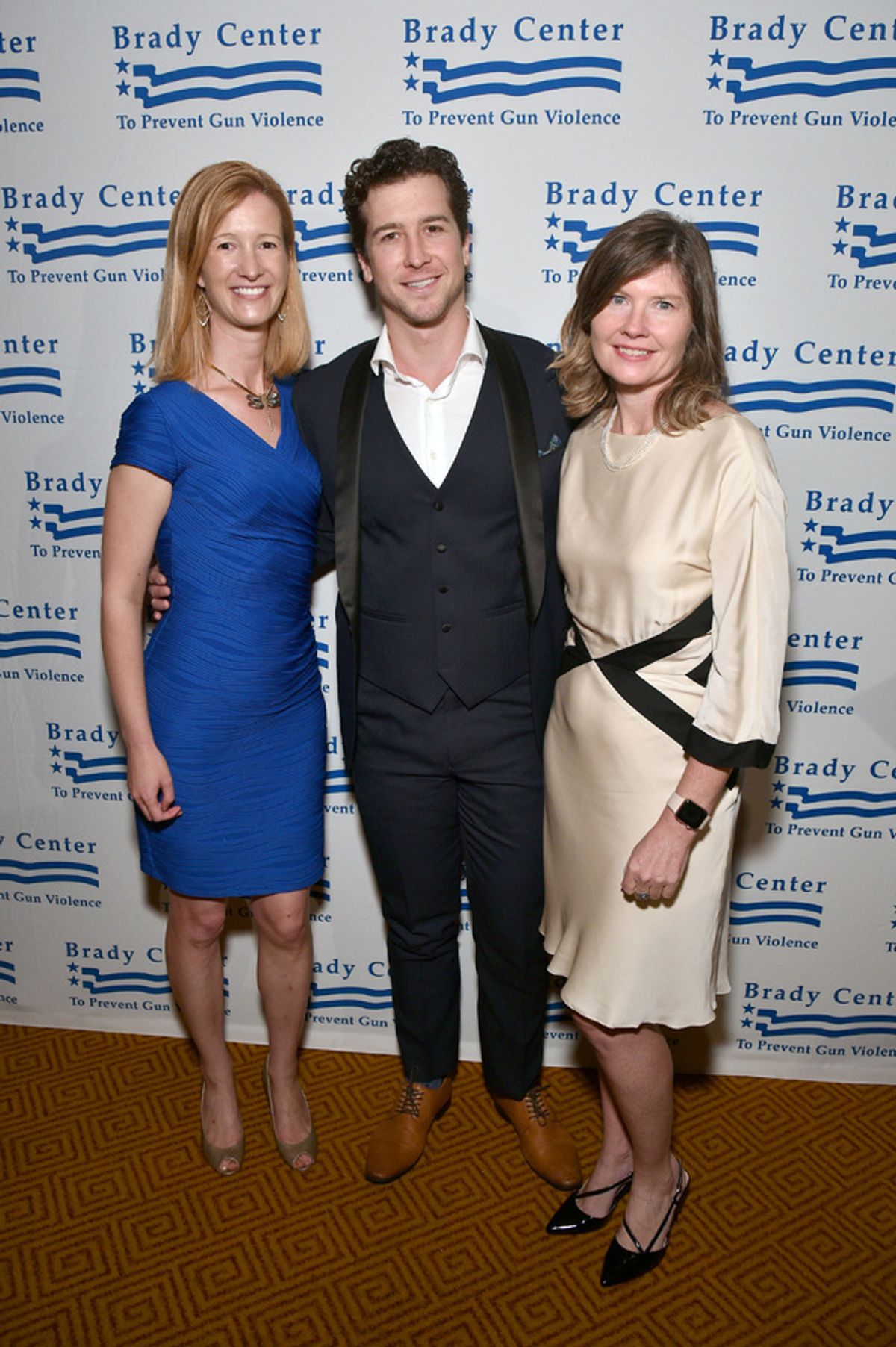 Avery Gardiner, Actor Evan Todd and  Kris Brown  at 