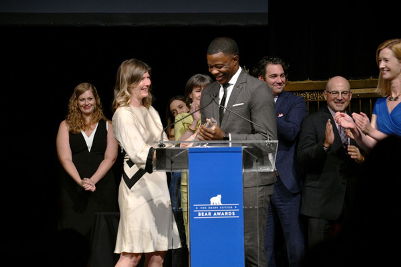 Photo Flash: Bryan Cranston, Joshua Henry, Jason Robert Brown Attend the Brady Center to Prevent Gun Violence's Bear Awards  Image