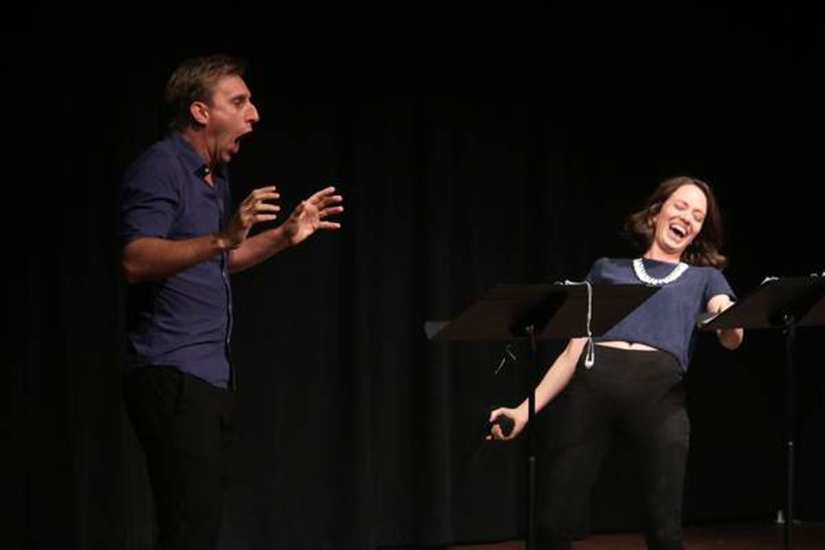 Bill Army, Rachel Prather at 