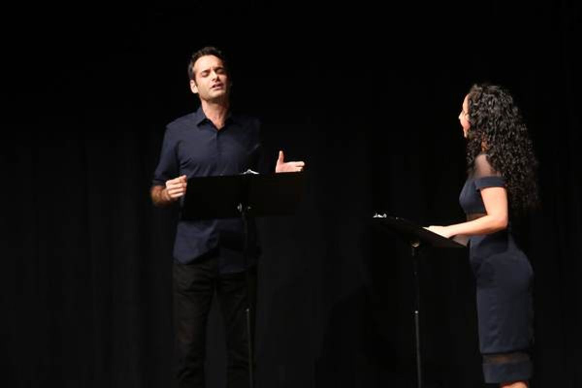 Jonathan Raviv, Sharone Sayegh at 