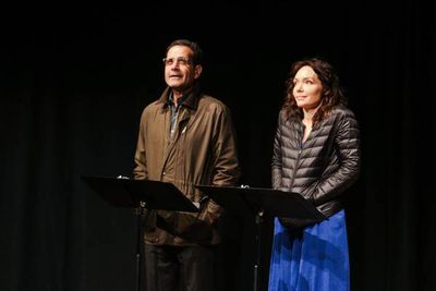 Tony Shalhoub, Katrina Lenk Photo