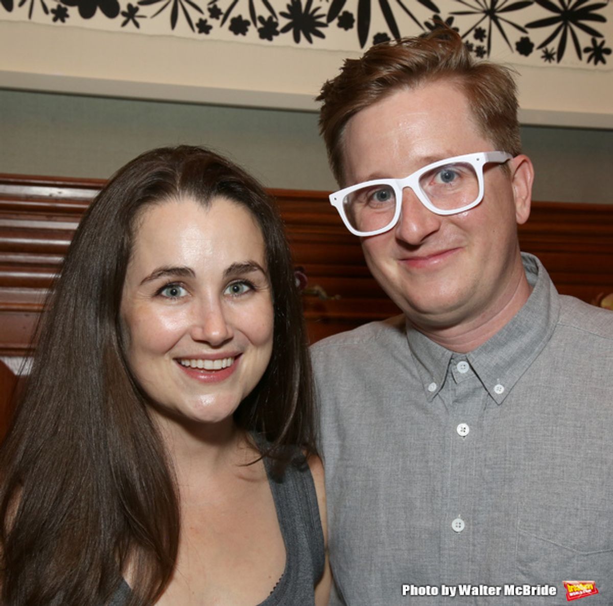 Lauren Worsham and Kyle Jarrow at 