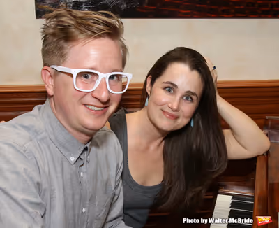 Kyle Jarrow and Lauren Worsham Photo