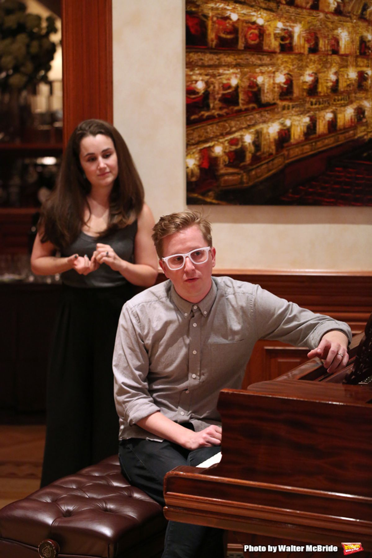 Lauren Worsham and Kyle Jarrow  at 