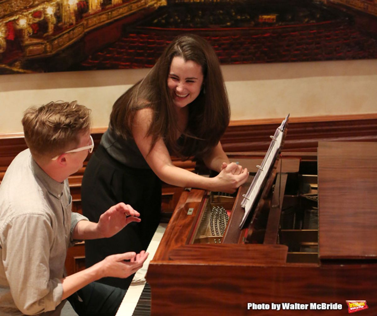 Kyle Jarrow and Lauren Worsham  at 