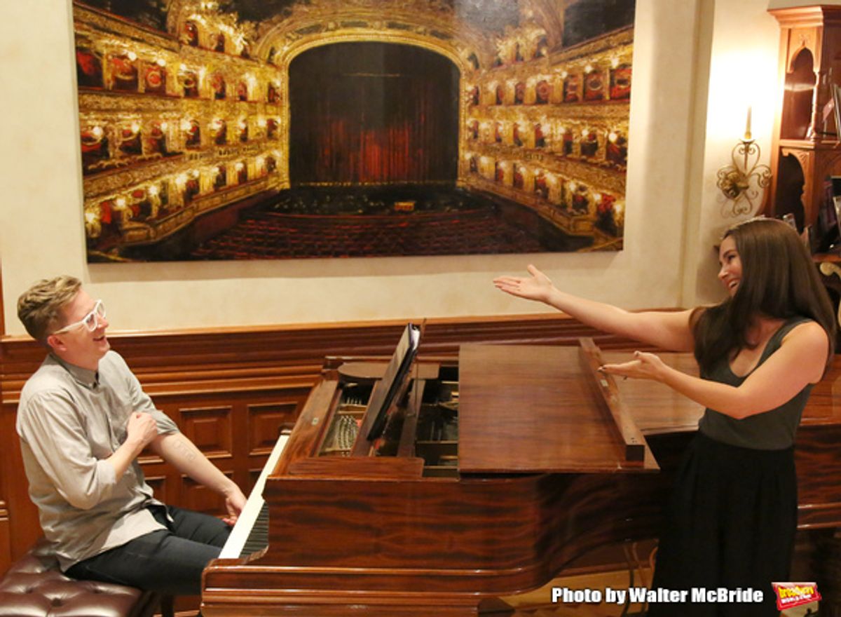 Kyle Jarrow and Lauren Worsham  at 