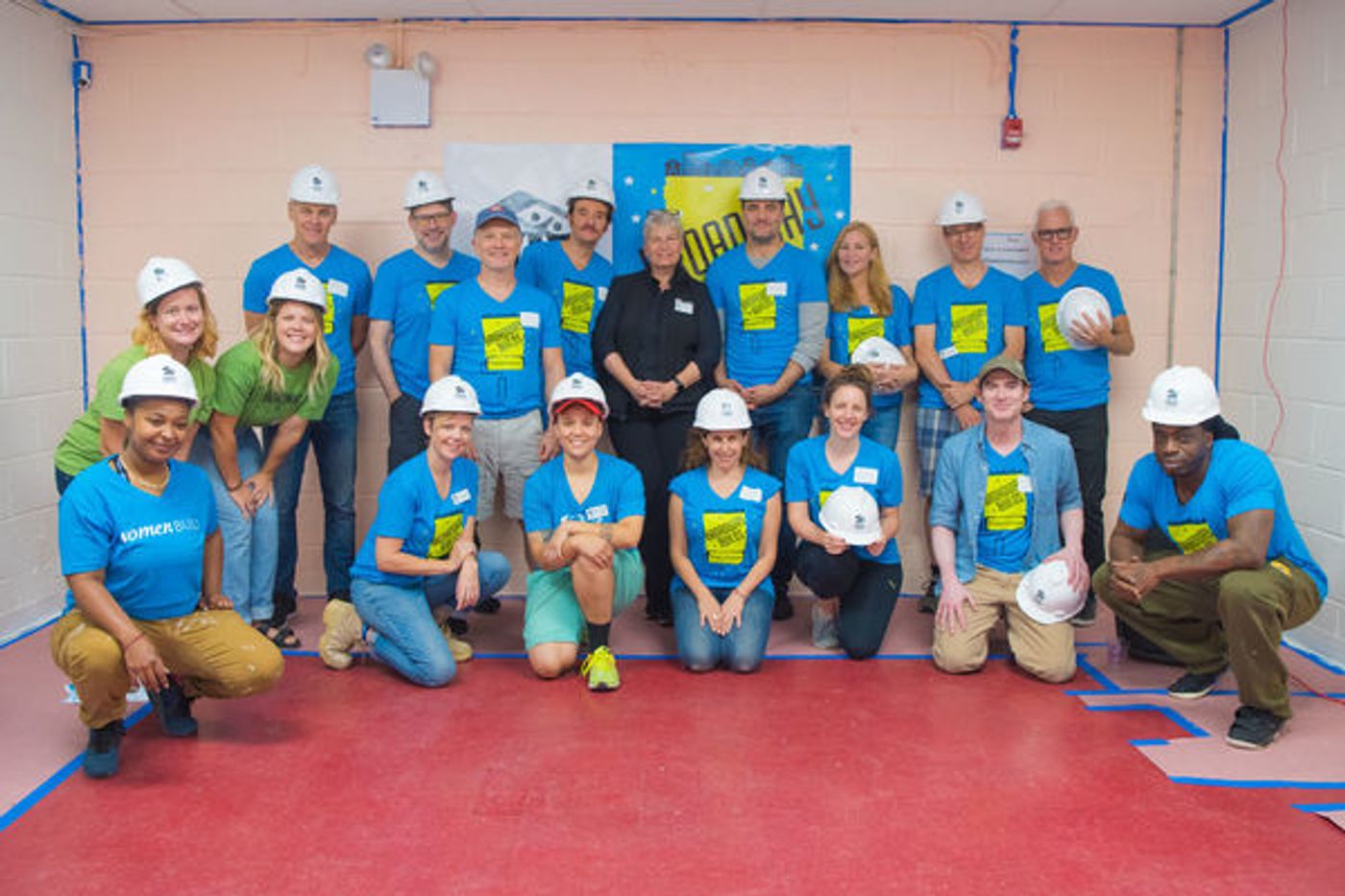 Photo Flash: Jessie Mueller, John Slattery & More Help Out Habitat for Humanity NYC at Broadway Builds Photo Flash: Jessie Mueller, John Slattery & More Help Out Habitat for Humanity NYC at Broadway Builds Image