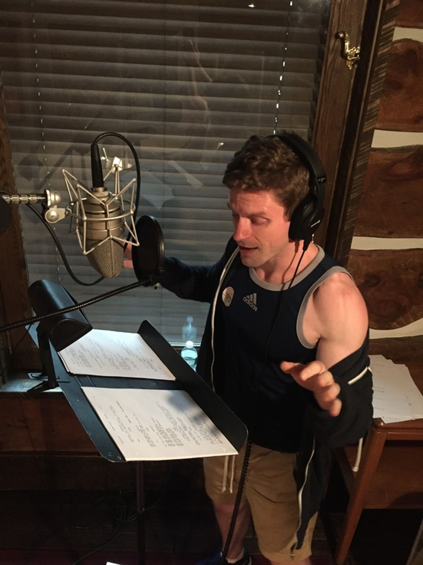 Photo Flash: NEUROSIS Cast Hits the Recording Studio!  Image