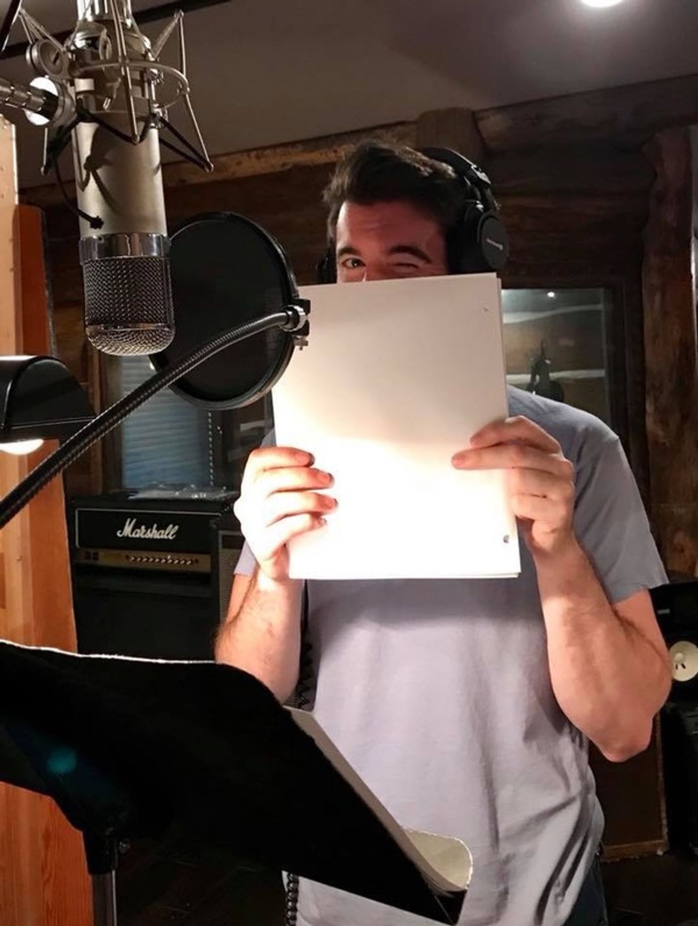 Photo Flash: NEUROSIS Cast Hits the Recording Studio!  Image