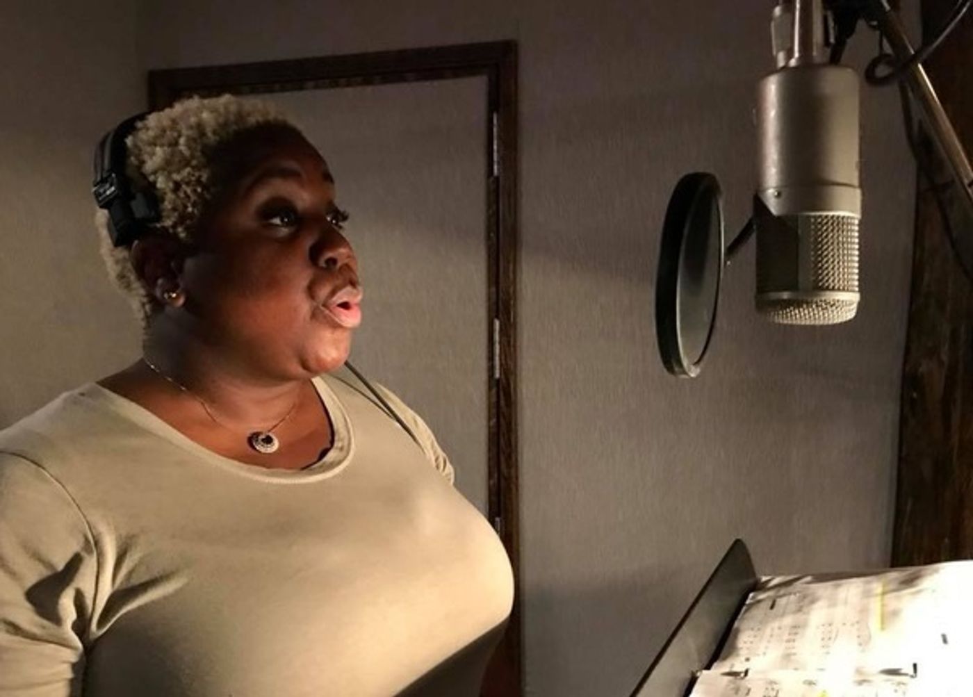 Photo Flash: NEUROSIS Cast Hits the Recording Studio!  Image