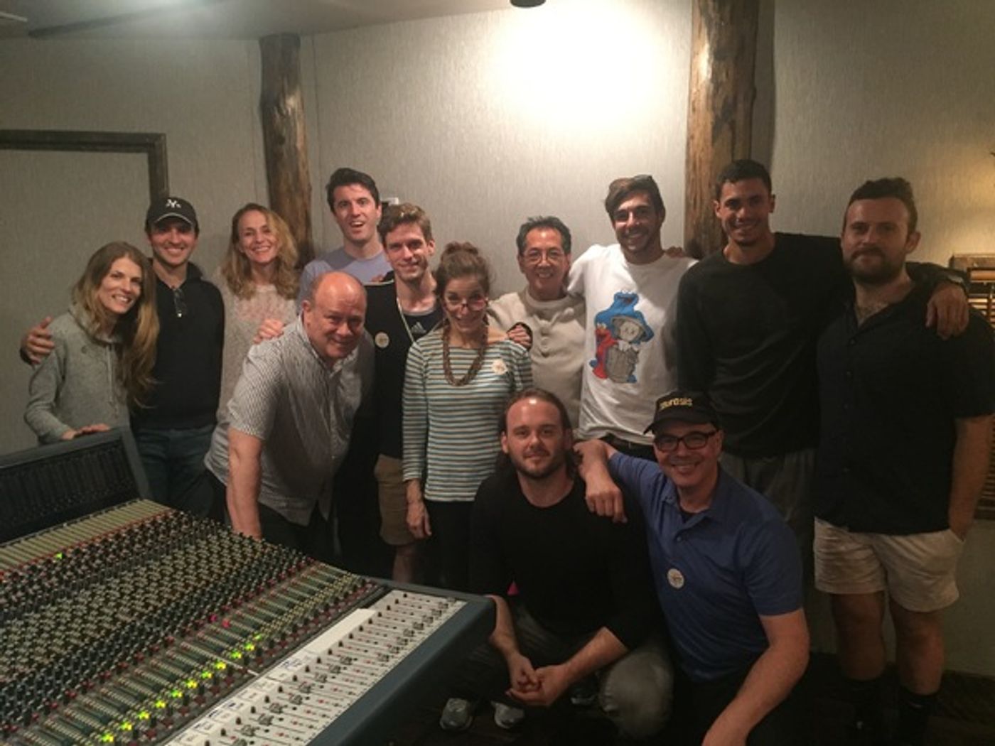 Photo Flash: NEUROSIS Cast Hits the Recording Studio!  Image