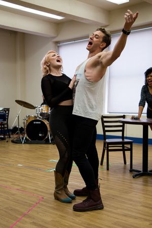 Katie LaMark, Sam Harvey @ BroadwayWorld Katie LaMark, Sam Harvey Photo
