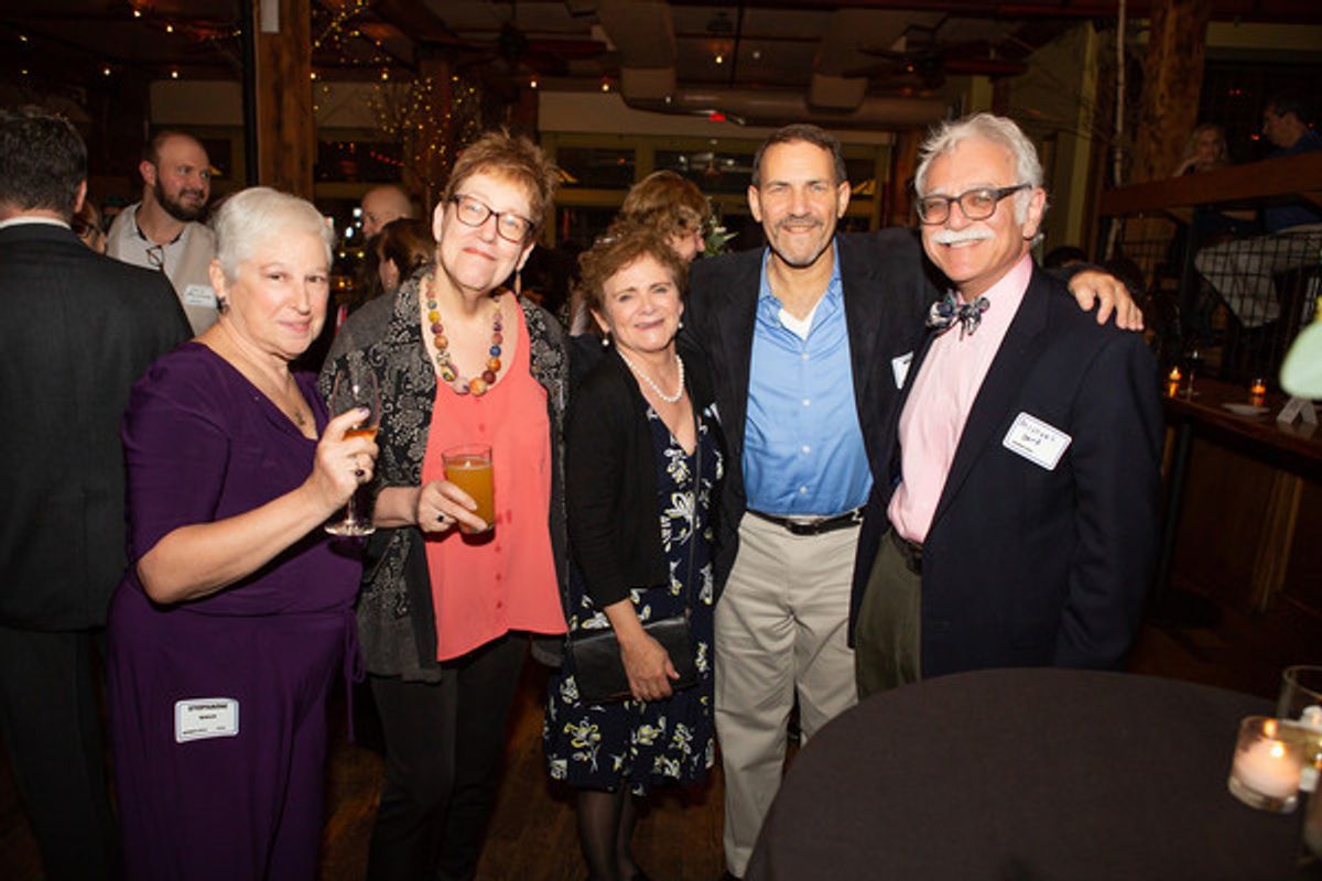 ATPAM members (l. to r.)  Stephanie Wallis, Laurel Ann Wilson, Maury Collins, Mitchell Weiss and Mauryâ€™s husband Michael Dorf.

  at 
