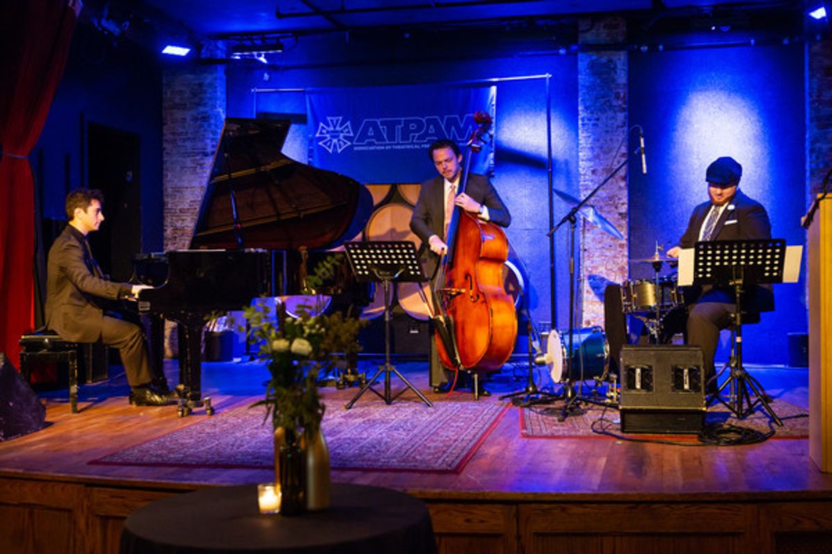 The trio led by pianist Matt Baker. at 