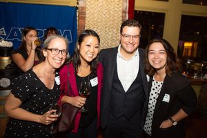 Members (l. to r.) Penny Daulton, Cathy Kwon, Matt Ross and Nicole Capatasto @ BroadwayWorld Members (l. to r.) Penny Daulton, Cathy Kwon, Matt Ross and Nicole Capatasto Photo