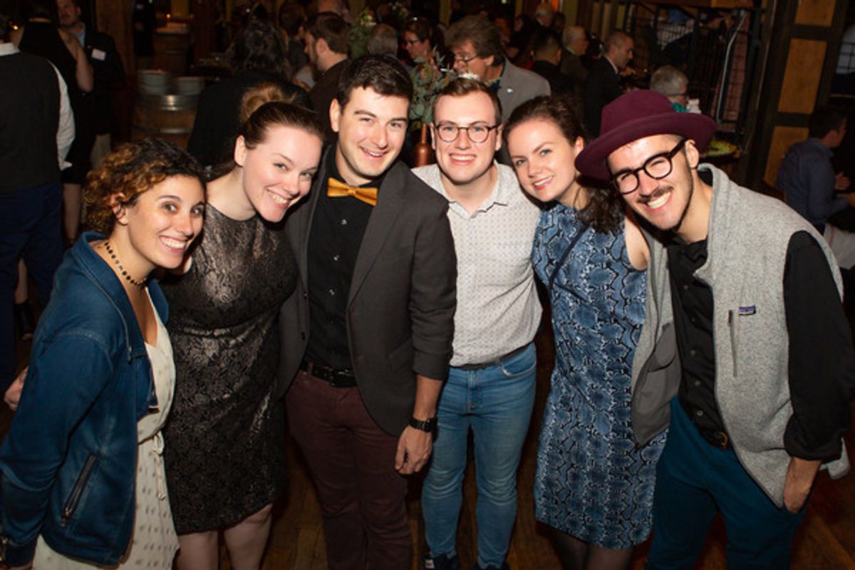 Current ATPAM apprentices: (l to r.) Allison Dufford, Emily Petrain, Brian Tucker, Andrew Fick, Molly Cocoran, and Tyler Siems - the next generation of ATPAM Managers at 