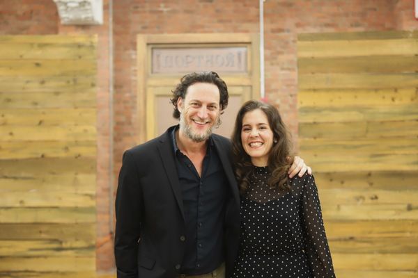 Yehezkel Lararov and Maite Uzal Photo