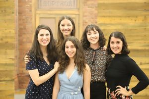 Ruthy Froch, Melissa Weyn, Emerson Glick, Natalie Powers, and Danielle Allen @ BroadwayWorld Ruthy Froch, Melissa Weyn, Emerson Glick, Natalie Powers, and Danielle Allen Photo