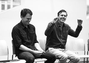 Michael C Hall, Will Eno @ BroadwayWorld Michael C Hall, Will Eno Photo