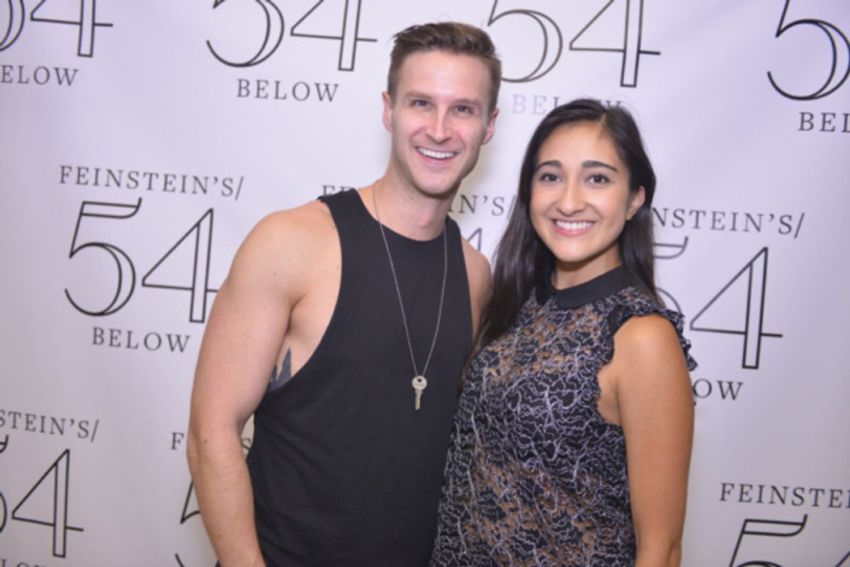 Christopher Rice & Krystina Alabado at 