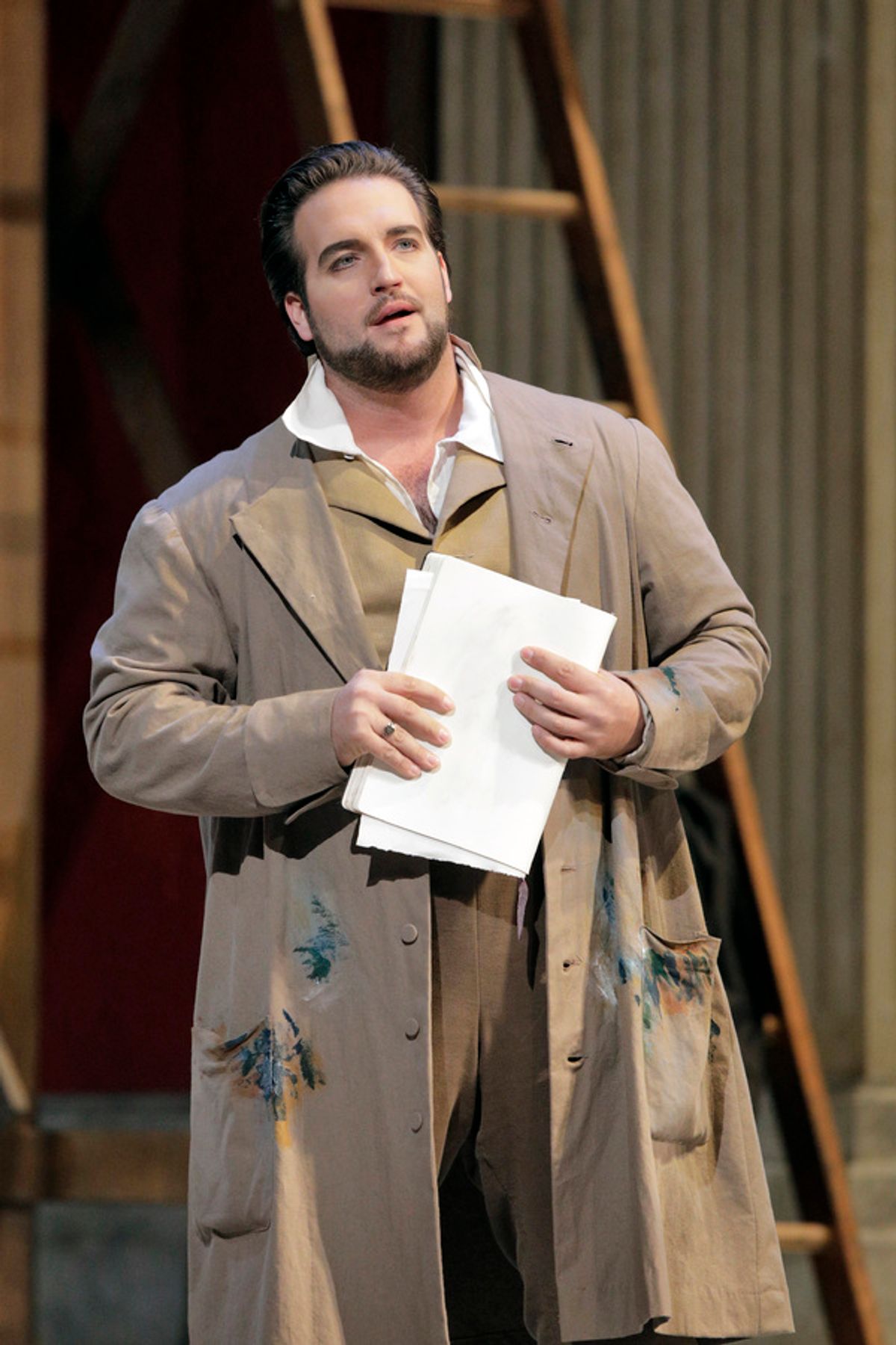 Brian Jagde as Cavaradossi at 