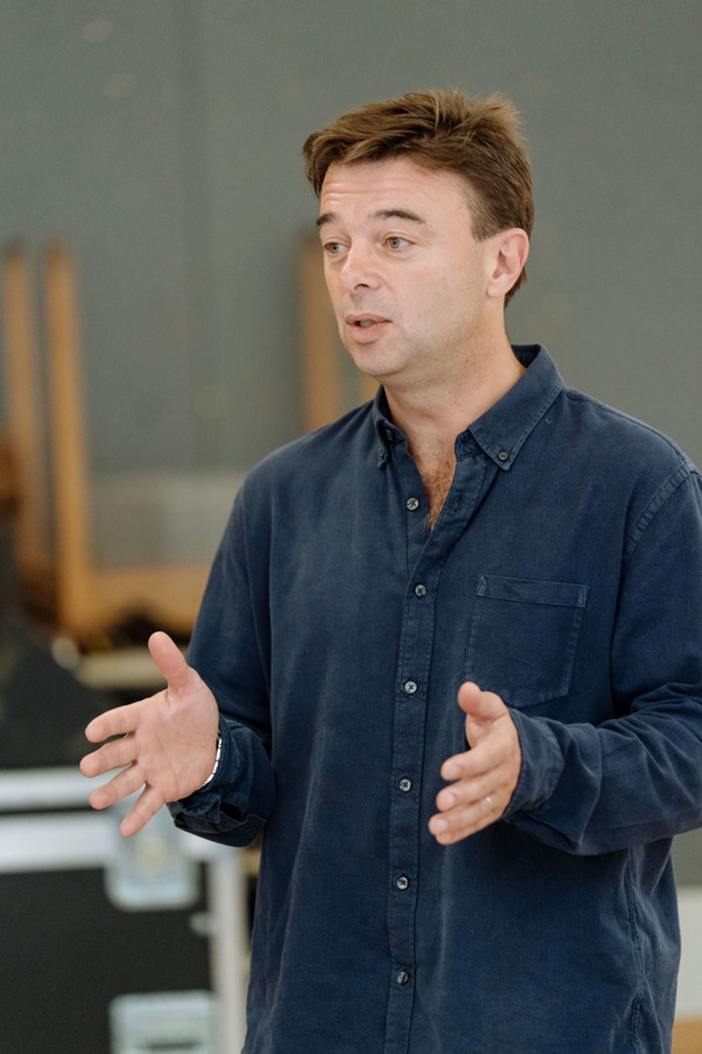 Photo Flash: Inside Rehearsal For I AND YOU at Hampstead Theatre  Image