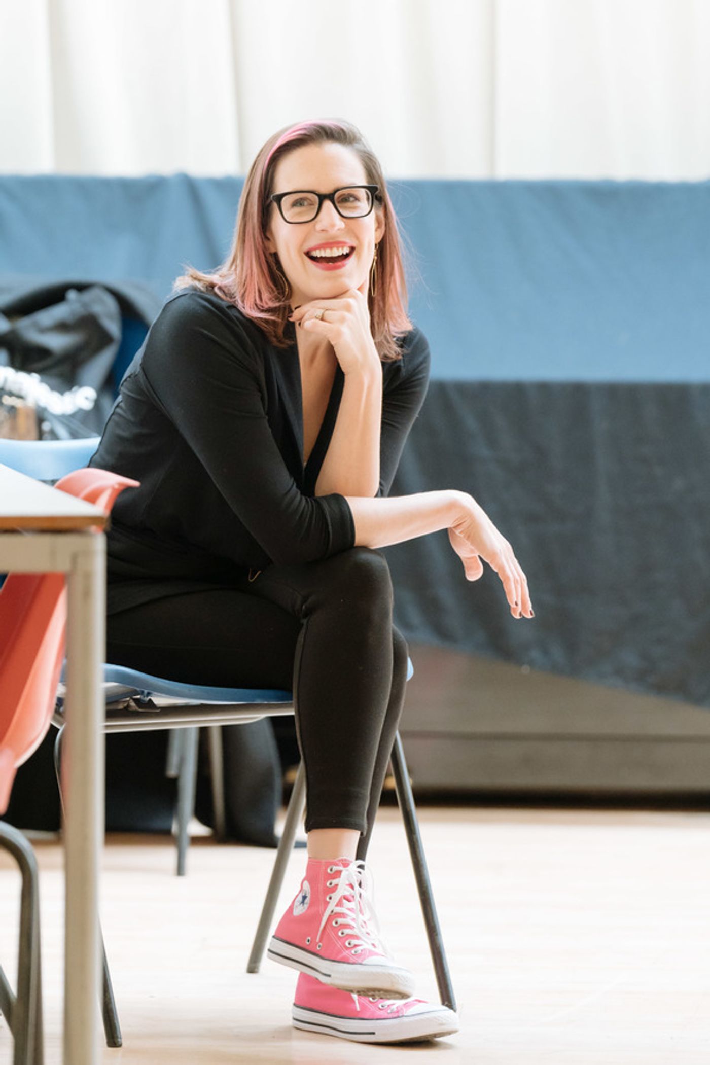 Photo Flash: Inside Rehearsal For I AND YOU at Hampstead Theatre  Image