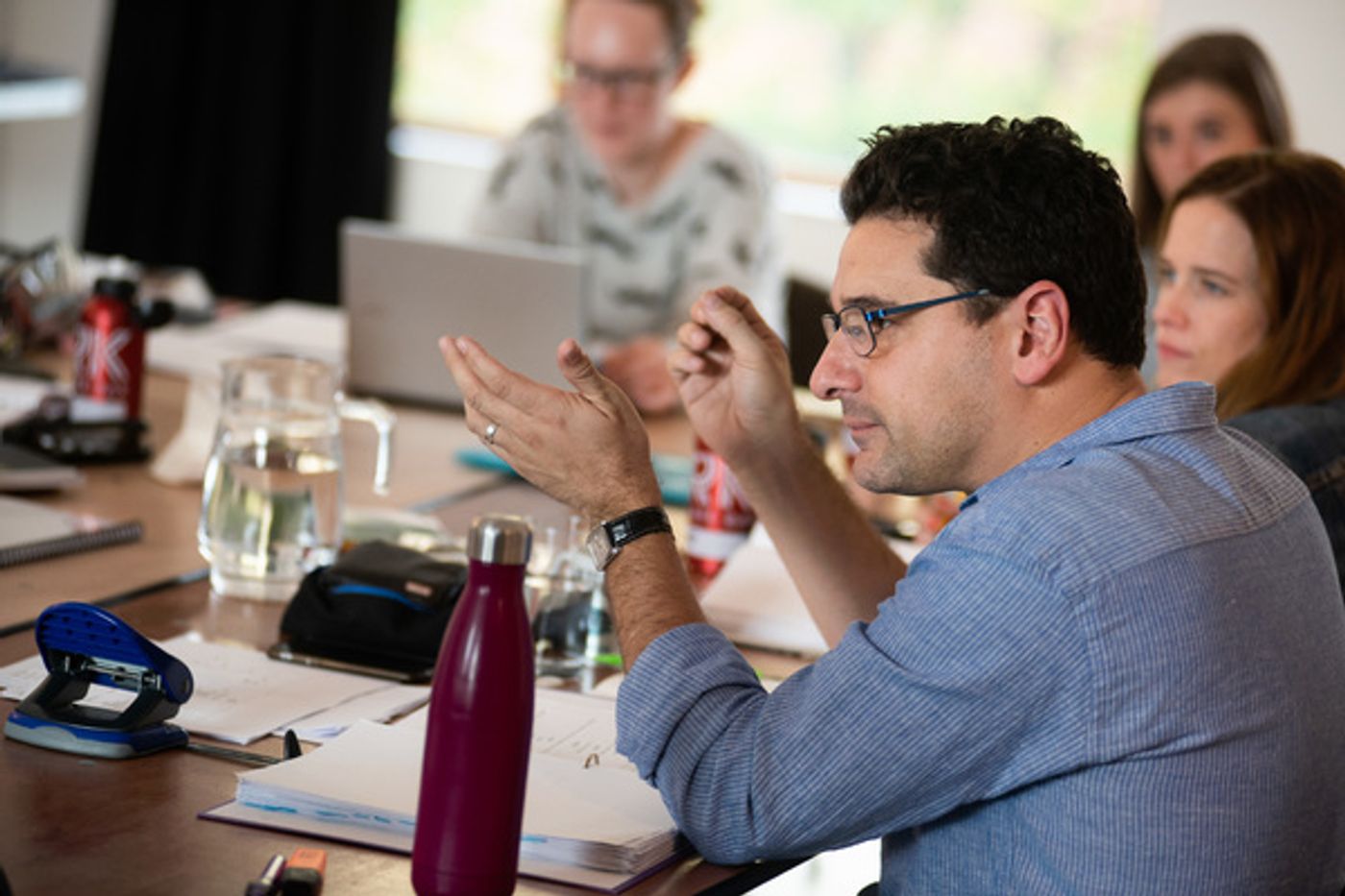 Photo Flash: Inside Rehearsal For HONOUR at Park Theatre  Image