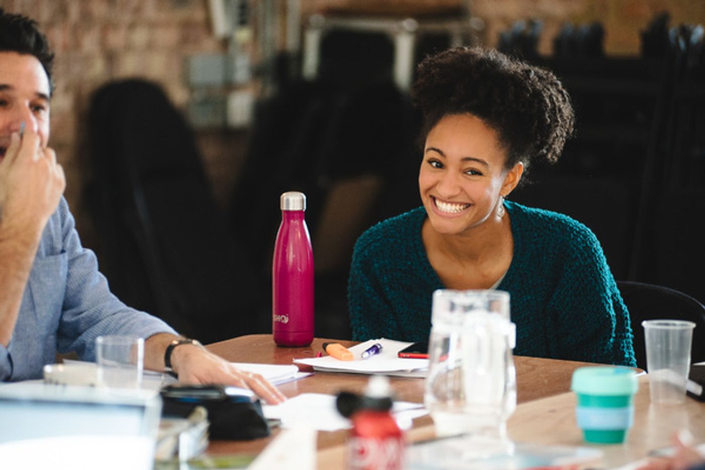 Photo Flash: Inside Rehearsal For HONOUR at Park Theatre  Image