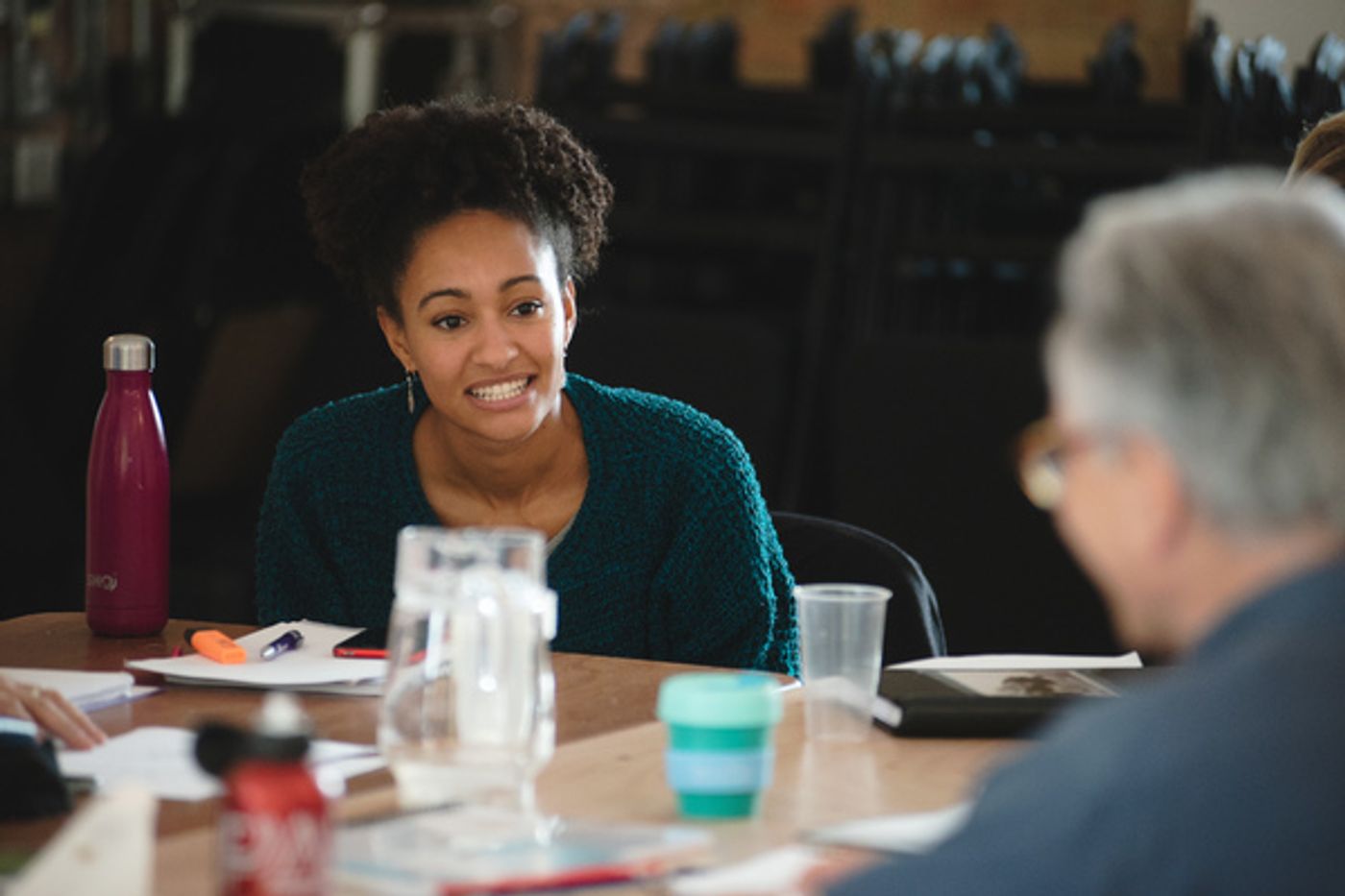 Photo Flash: Inside Rehearsal For HONOUR at Park Theatre  Image