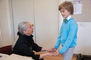 Paulette Haupt, Finn Douglas @ BroadwayWorld Paulette Haupt, Finn Douglas Photo