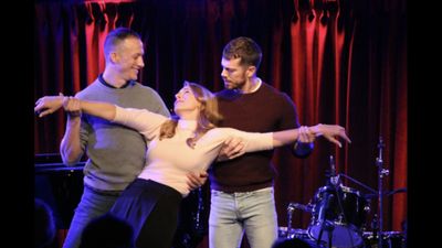 Justin Henry, Cassandra Sandberg, and AJ Blankenship recreate the original Herbert Ro Photo