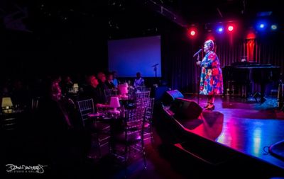 Lindsay Morgan sings Gorgeous from The Apple Tree. Photo