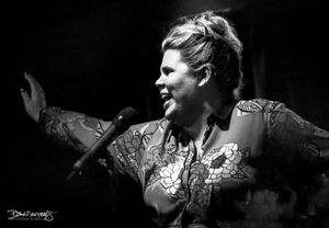 Lindsay Morgan sings Gorgeous from The Apple Tree. Photo