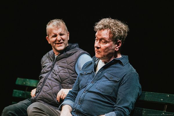 Nat DeWolf (Nate Martin) and Gary Norman (Curtis)  Photo