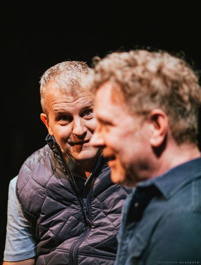Nat DeWolf (Nate Martin) and Gary Norman (Curtis)  Photo
