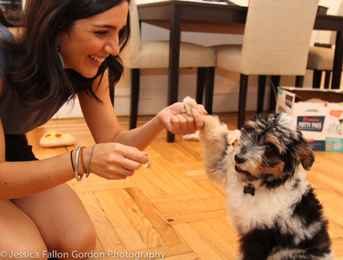 Samantha Massell and Bizet at 