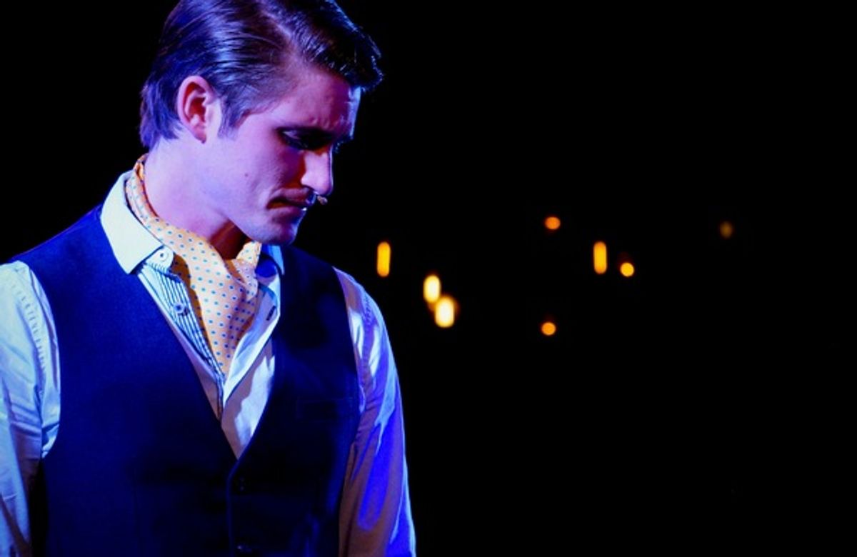 Matthew Sanderson as Theo van Gogh
 at 