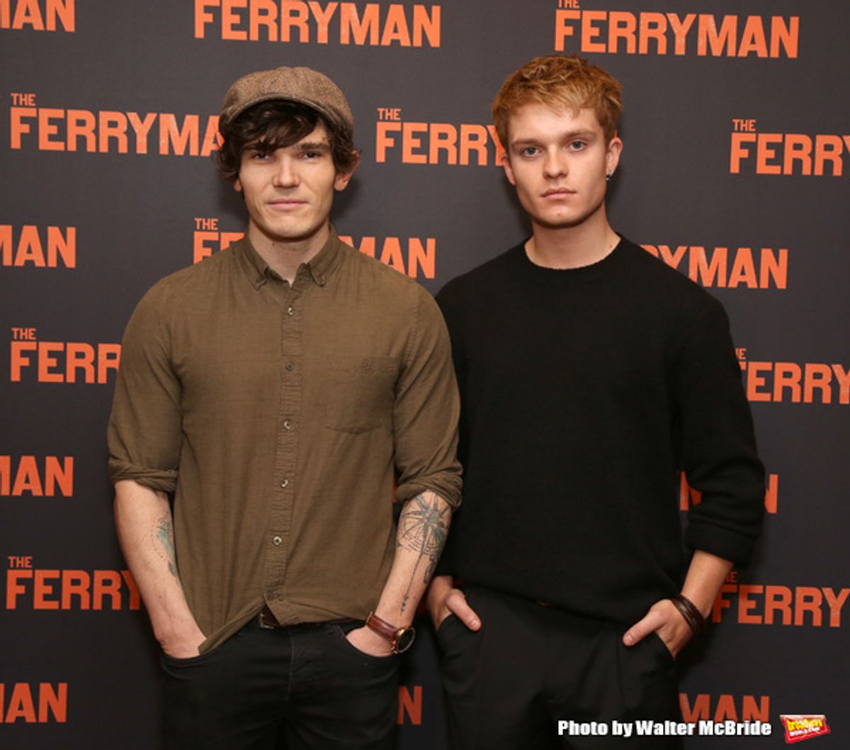 Fra Fee and Tom Glynn-Carney  at 