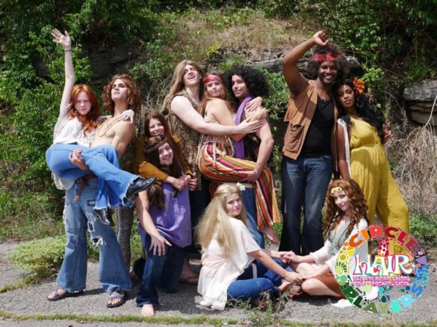 Friday 5(+1): The Cast of Circle Players' HAIR  Image