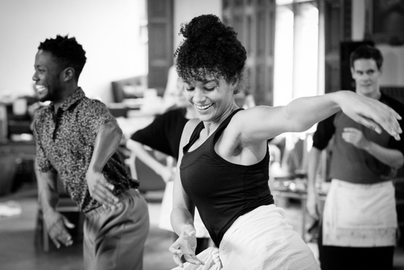 Photo Flash: Inside Rehearsal For WISE CHILDREN at the Old Vic  Image