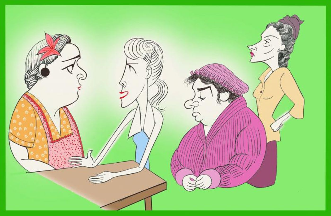 BWW Exclusive: Ken Fallin Draws the Stage - A LOVELY SUNDAY FOR CREVE COEUR  Image