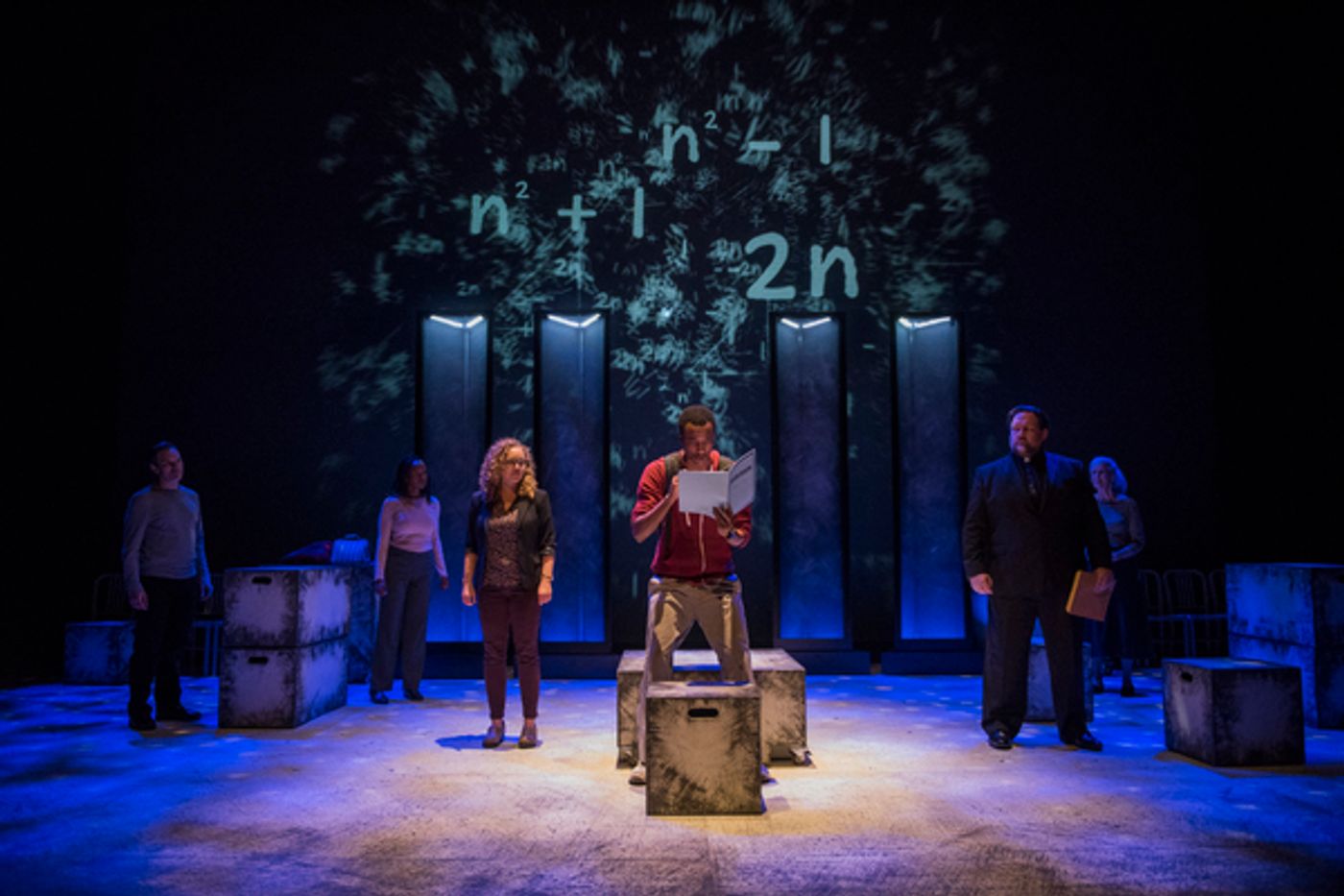 Photo Flash: First Look at Steppenwolf's THE CURIOUS INCIDENT OF THE DOG IN THE NIGHT-TIME  Image